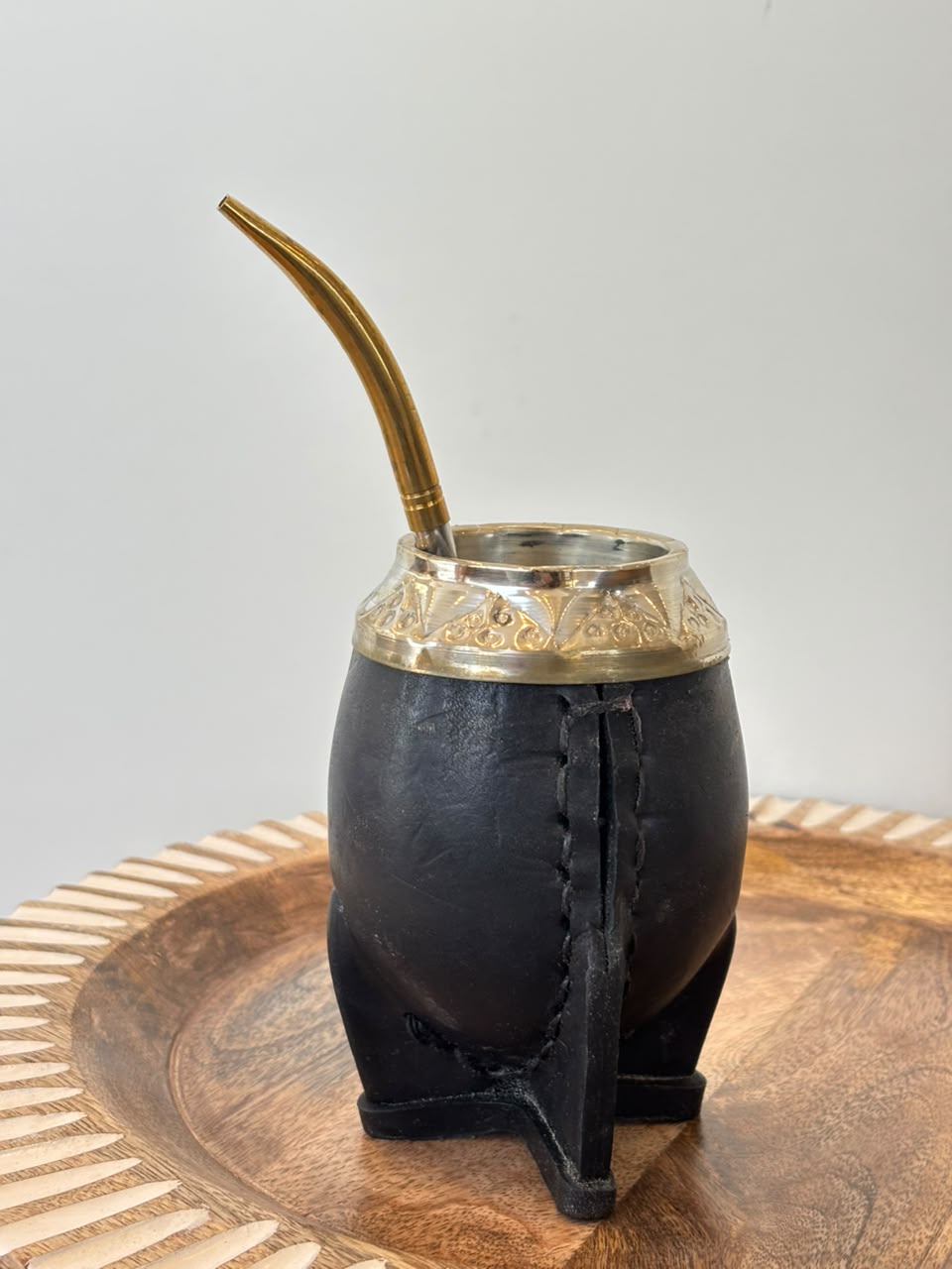 Mate torpedo de cuero