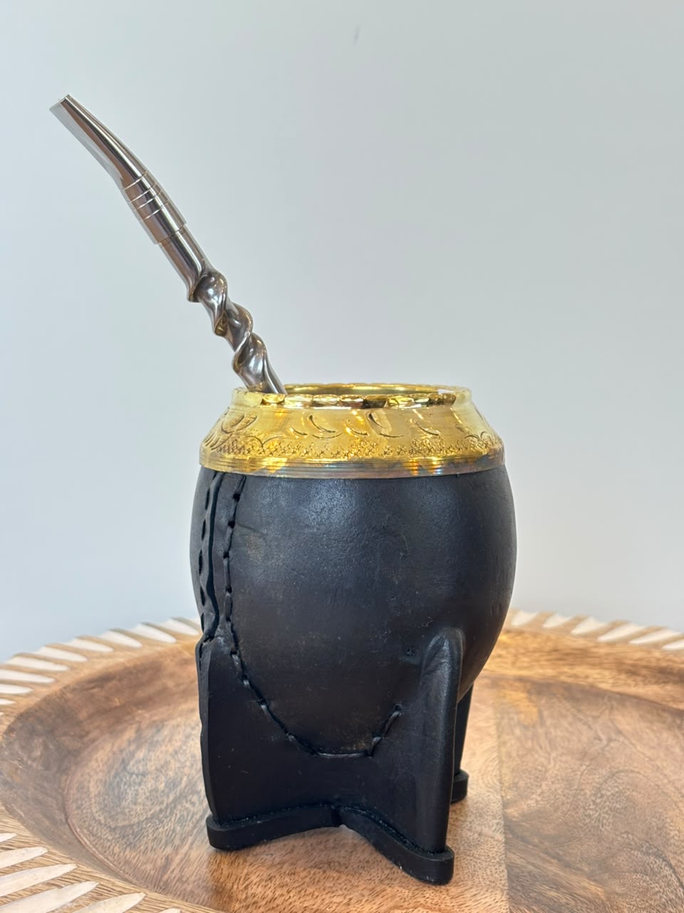 Mate torpedo de cuero